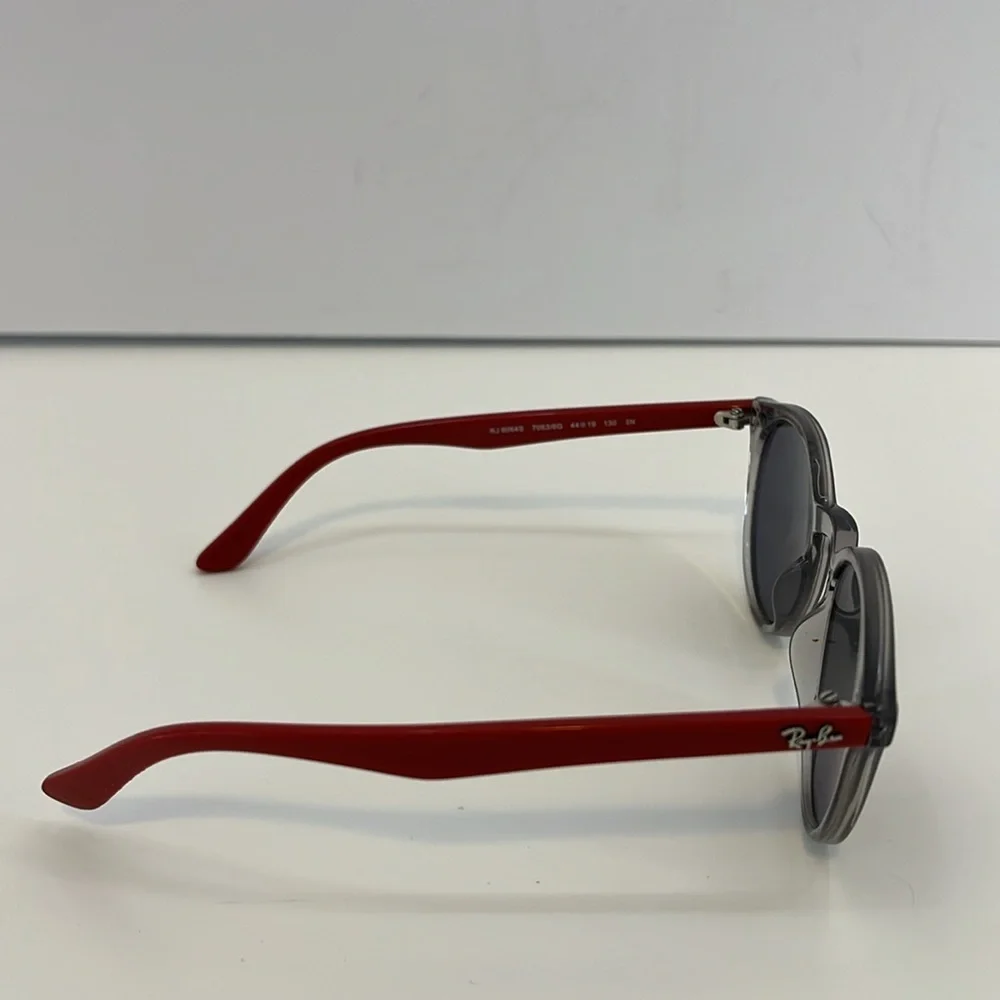 Ray-Ban Jr. RJ9064S Children’s Gray & Red Sunglasses- FRAMES ONLY